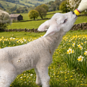 Spring Lamb Feeding